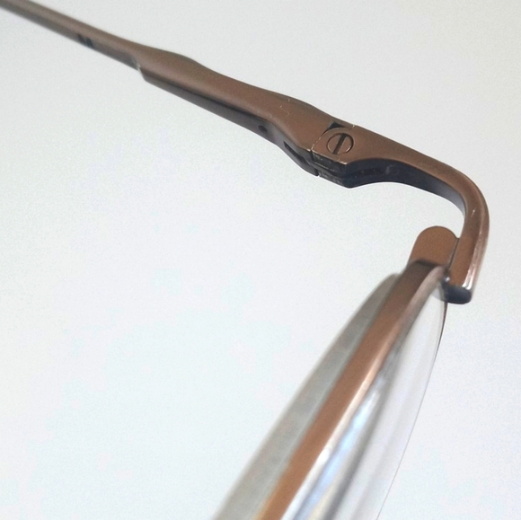 Vintage 90's Oval Bronzed Brown Reading Glasses - Picture 7 of 16